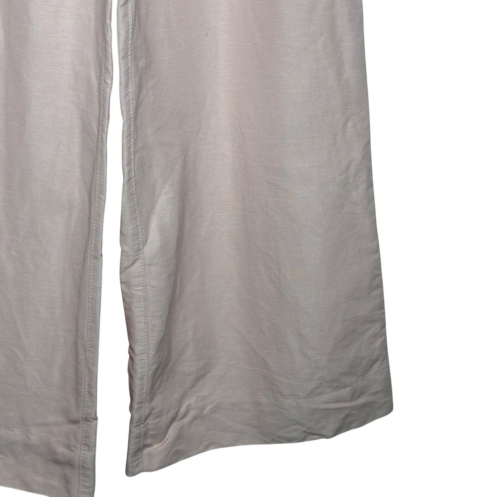 Cartonnier Anthropologie Womens 6 Light Pink Sailor Wide Leg Pants Linen Palazzo - Picture 5 of 9